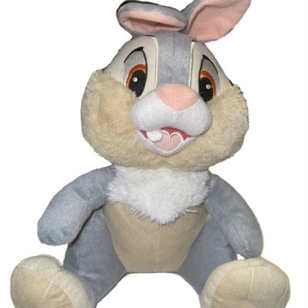Disney Babies Thumper from Bambi stuffed baby bunny with 1 tooth